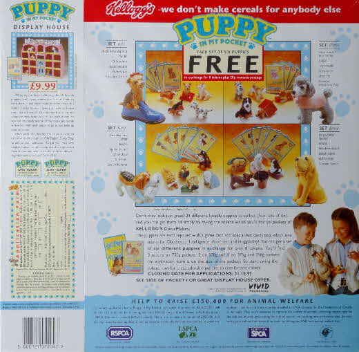 1994 Cornflakes Puppy in my Pocket offer  (2)