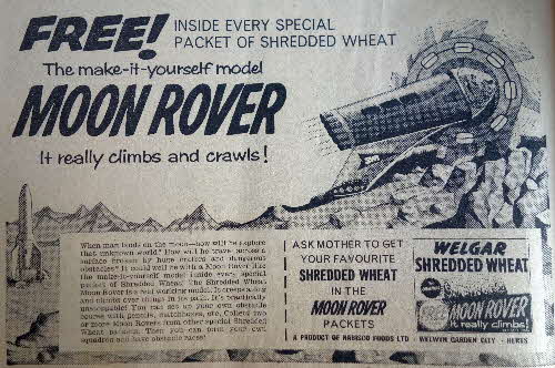 1960 Shredded Wheat Moon Rover1