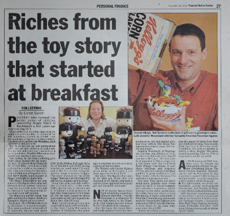 2001 Mail on Sunday article