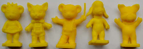 1973 Coco Krispies Rice Sooty & Friends Models - yellow
