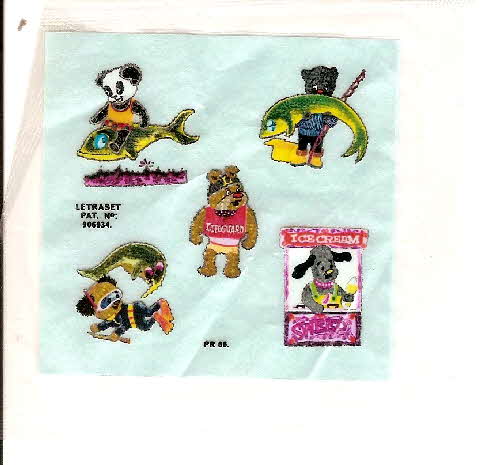 1971 Coco Krispies Sooty by the Sea Transfer