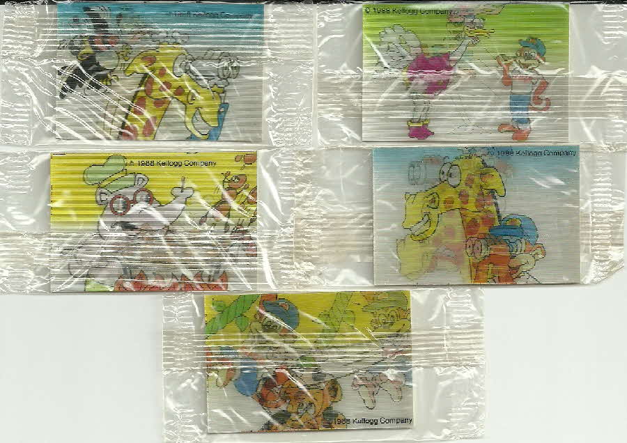 1989 Coco Pops Flikka Cards