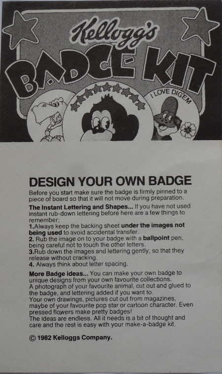 1982 Coco Pops Badge Making Kit (1)