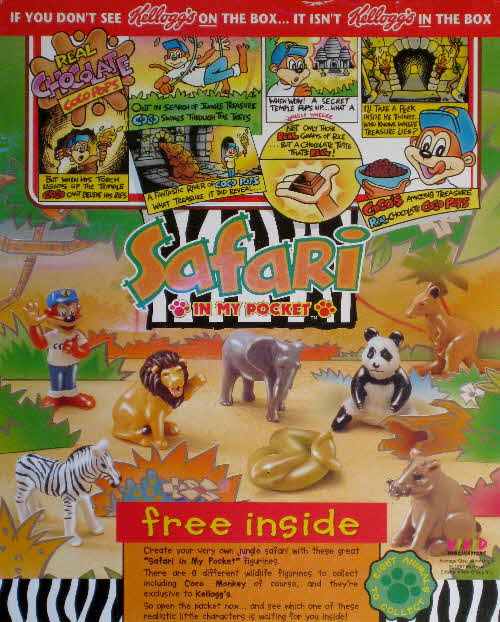 1997 Coco Pops Safari Animals