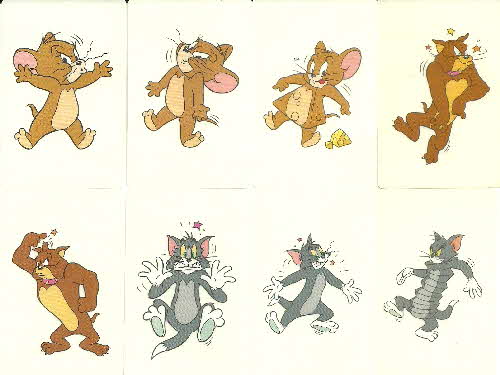 1998 Choco Krispies Tom & Jerry - stickers