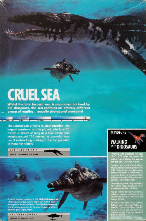 1999 Coco Pops Walking with Dinosaurs Cruel Sea1