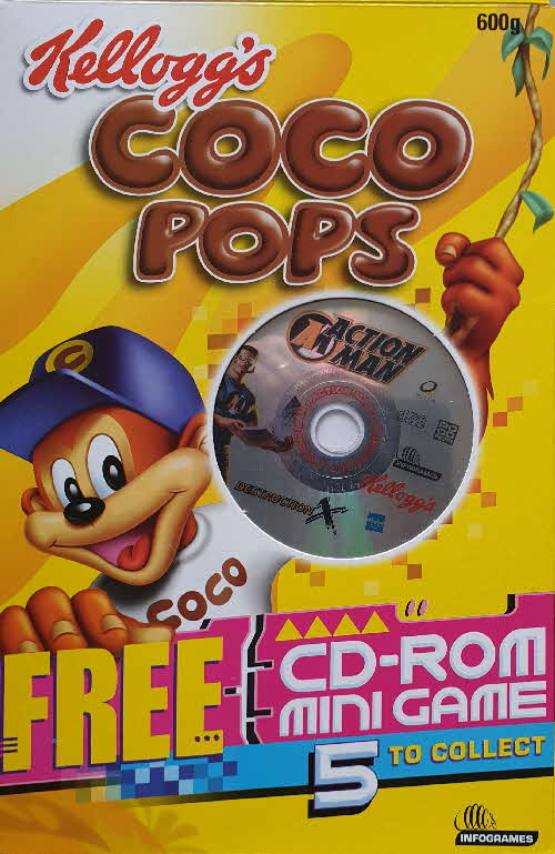 2001 Coco Pops CD-Rom Mini Games Action Man
