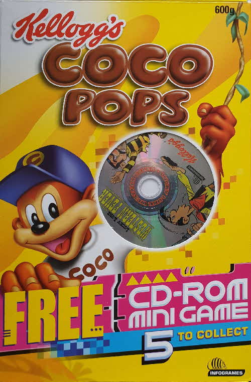 2001 Coco Pops CD-Rom Mini Games Lucky Luke