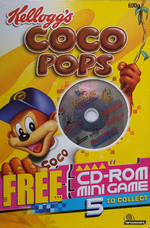 2001 Coco Pops CD-Rom Mini Games Multiple