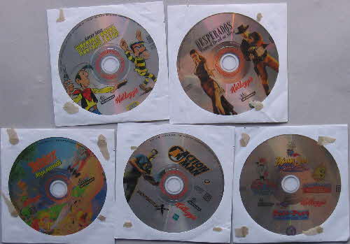 2001 Frosties Mini CD Rom Games