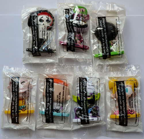 2003 Coco Pops Cartoon Network Wobble Heads mint
