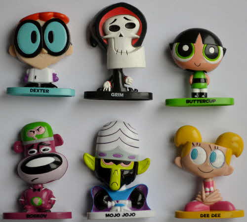 2003 Coco Pops Cartoon Network Wobble Heads1