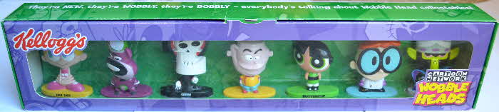 2003 Kelloggs Promotional Cartoon Network Wobble Heads