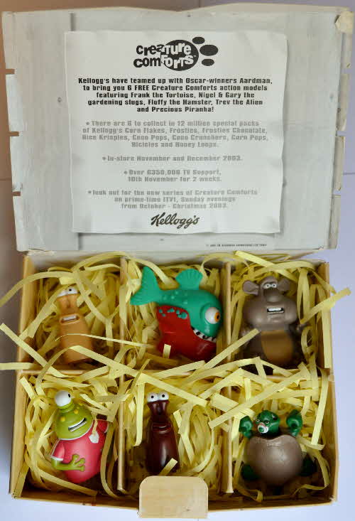 2003 Kelloggs Promotional Creature Comforts (2)