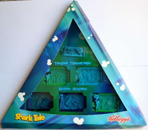 2004 Kelloggs Promotional Shark Tale Water Mazes (1)