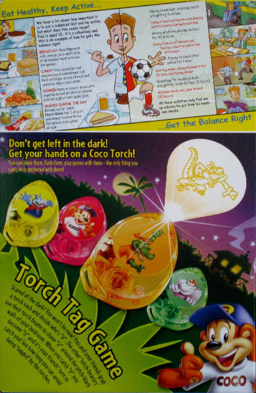 2005 Coco Pops Character Torches