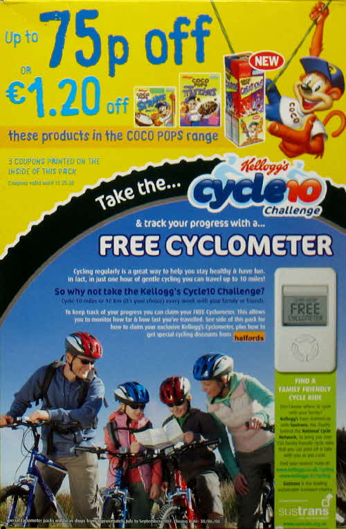 2007 Coco Pops Free Cyclometer (2)