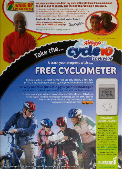 2007 Coco Pops Free Cyclometer