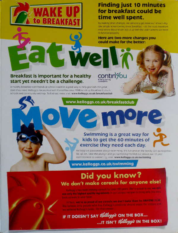 2009 Coco Pops Eat Well Move More