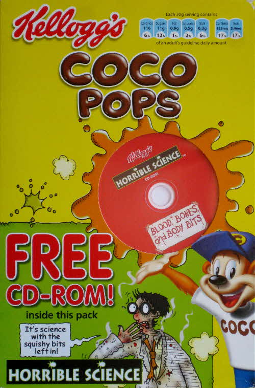 2006 Coco Pops Horrible Science CD Rom (1)