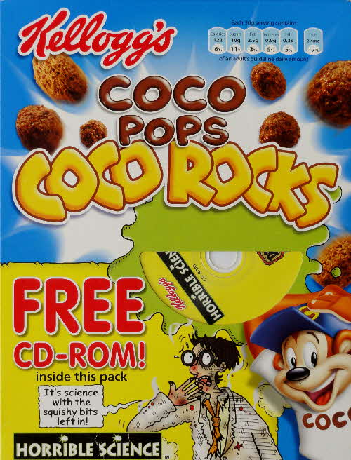 2006 Coco Rocks Horrible Science CD Roms front (4)