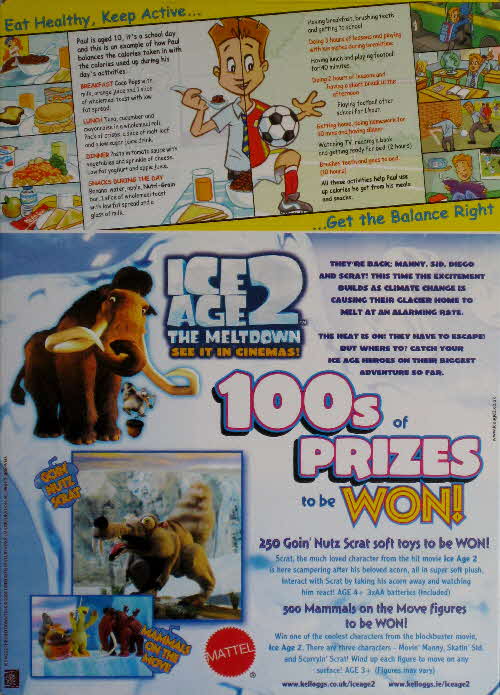 2006 Coco Pops Ice Age 2 competition
