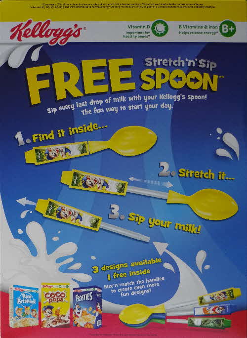 2017 Coco Pops Stretch & Sip Spoons