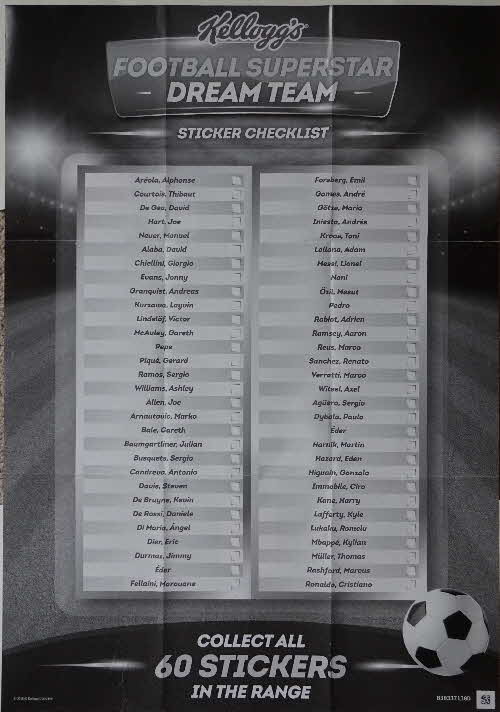 2018 Coco Pops Panini Football Poster Personalised (3)