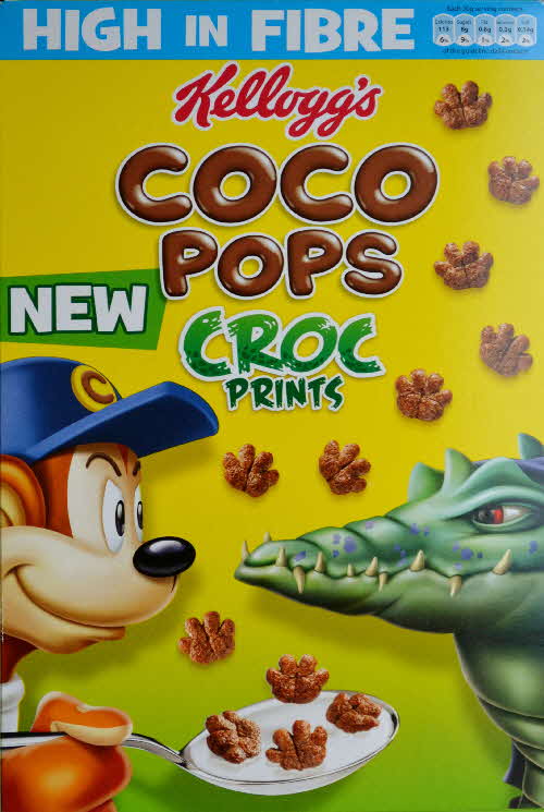 2013 Coco Pops Croc Prints front New