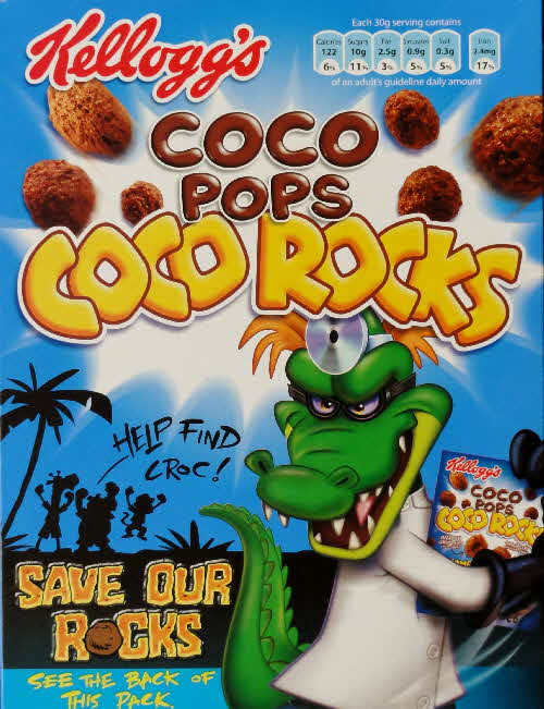 2006 Coco Rocks Save our Rocks front