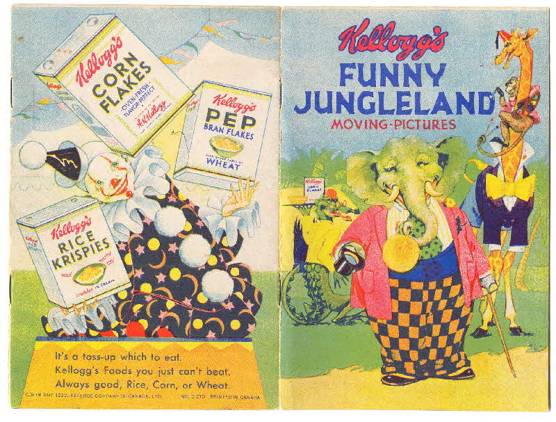 1932 Cornflakes Funny Jungleland