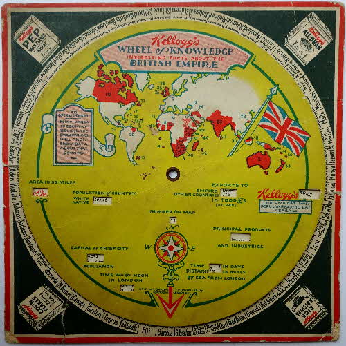 1931 Kelloggs Wheel of Knowledge British Empire (1)