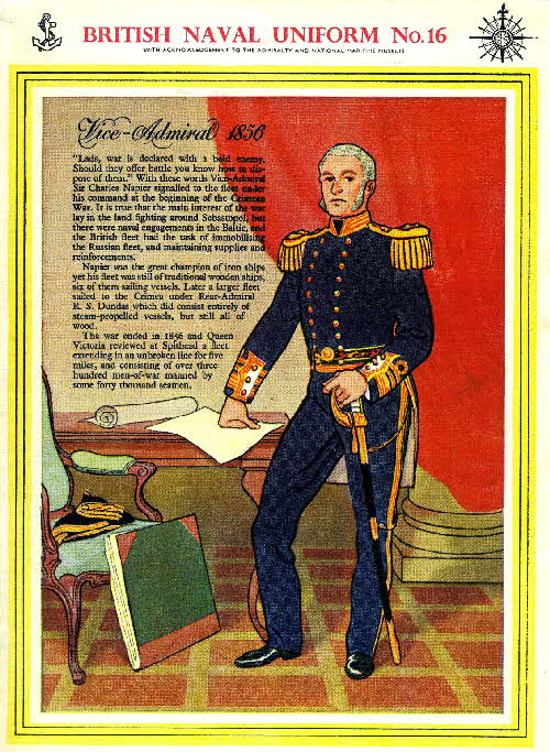 Cornflakes British Naval Uniforms No 16 Vice Admiral