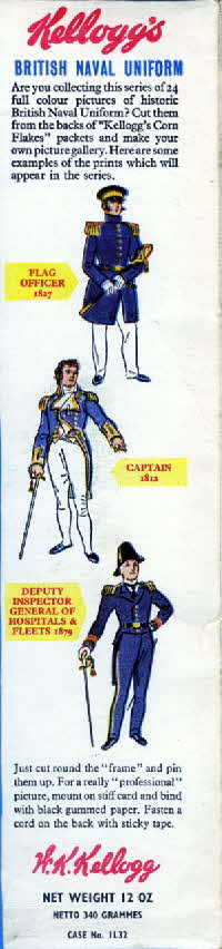 Cornflakes British Naval Uniforms No 6 Rear Admiral (1)