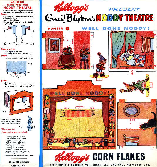 1954 Cornflakes Noddy Theatre 5 Well done Noddy