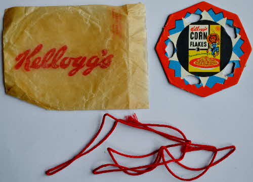 1959 Cornflakes Spinzips mint