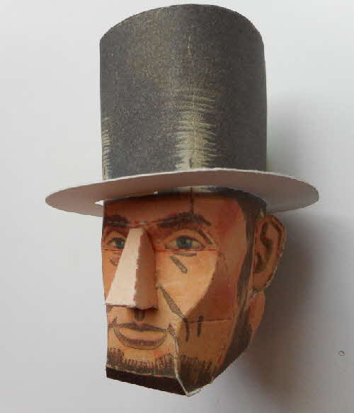 1966 Cornflakes Heads of Fame No  11 Abraham Lincoln made (4)