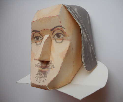 1966 Cornflakes Heads of Fame No 5 William Shakespeare made (3)