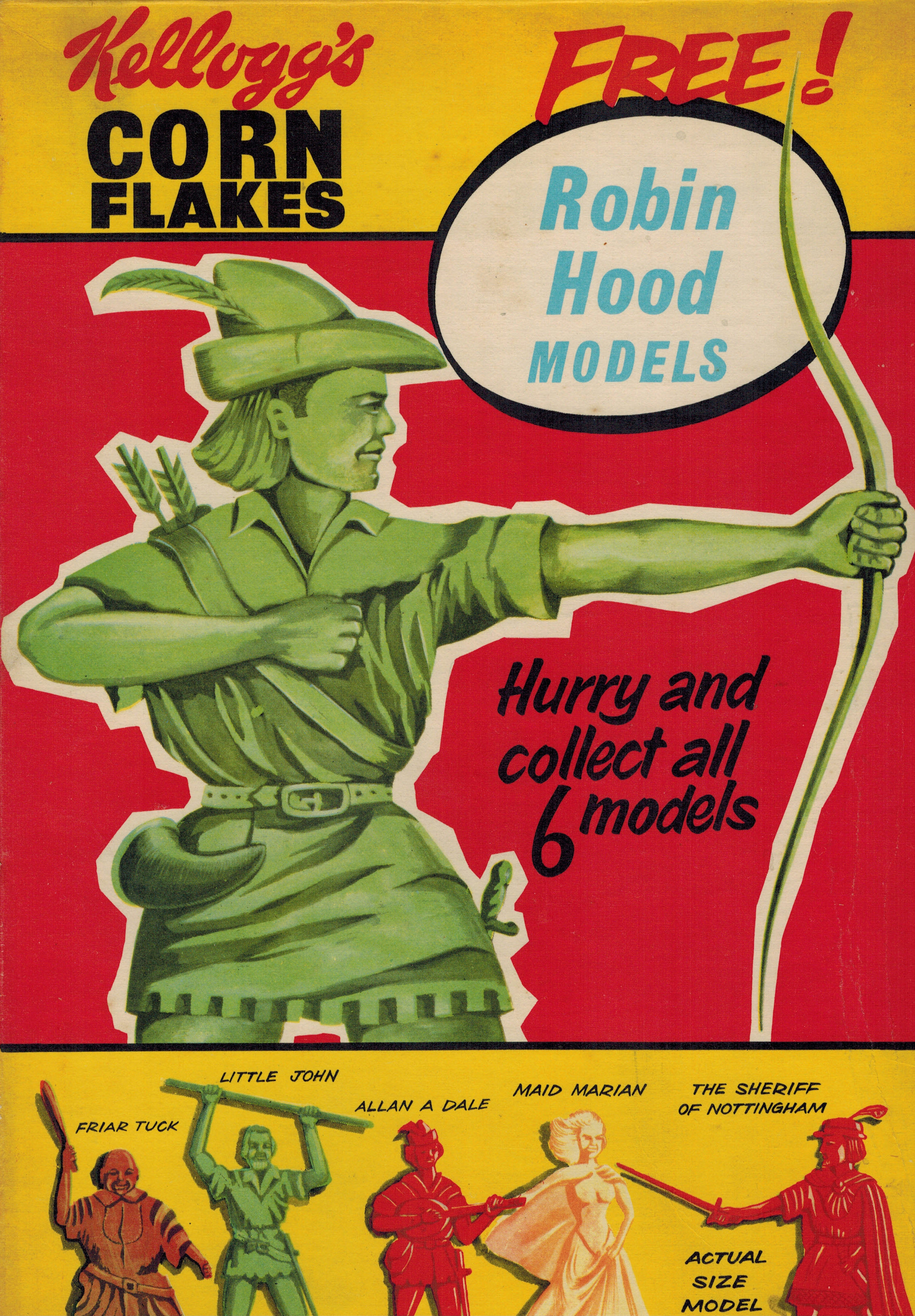 1960 Cornflakes Robin Hood packet (2)