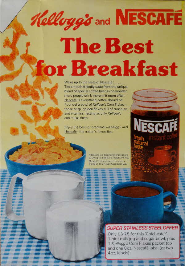 1974 Cornflakes Stainless Steel Offer (1)