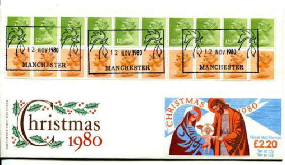 1980 Cornflakes Xmas stamps (betr)