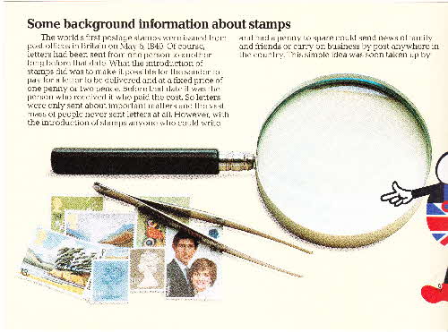 1982 Cornflakes Stamp Bug Album  inside (1)