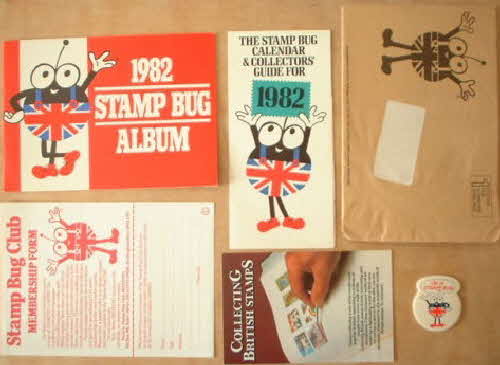 1982 Cornflakes Stamp Bug Club Album (betr)