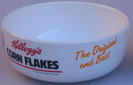 1991 Cornflakes Cereal Bowls1