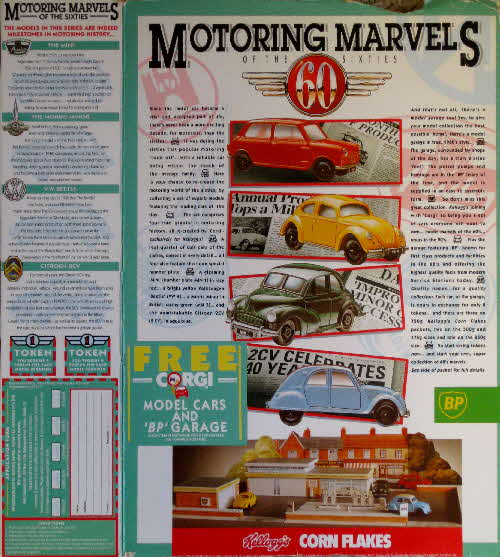 1991 Cornflakes Motoring Marvels of the 60s