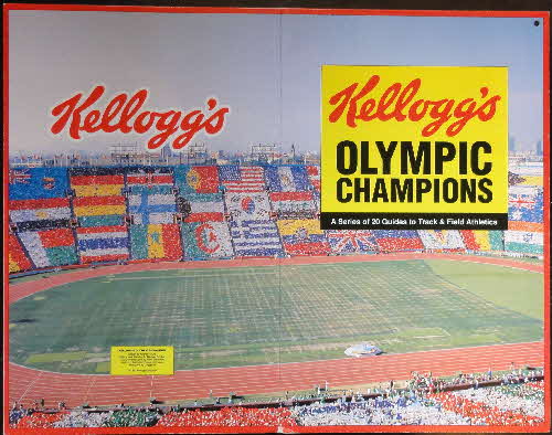 1992 Cornflakes Olympic Champion Fact cards folder (2)