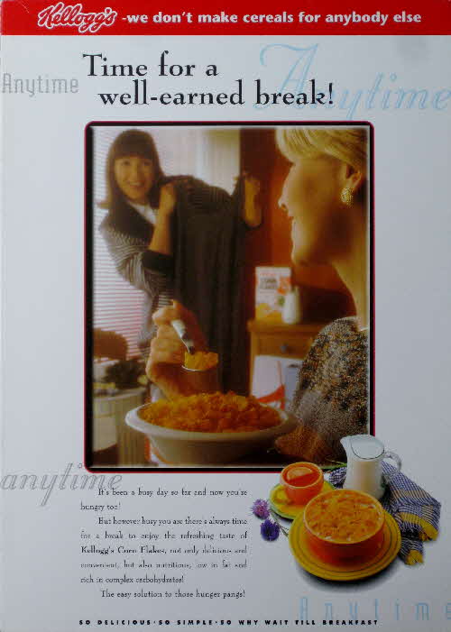1995 Cornflakes Well Earned Break