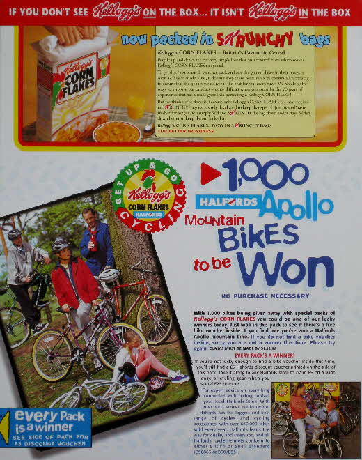 1997 Cornflakes Halford Mountain Bike competition