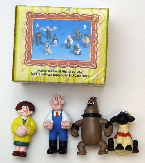 1997 Cornflakes Wallace & Gromit Characters Set 2
