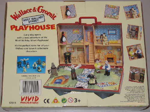1997 Rice Krispies Wallace & Grommit figures Playset